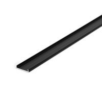 Profiel Fix 16 dek/montageplaat voor Prof 20 en 30. 2 meter zwart