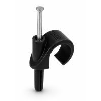 Mepac plugclip nagel zwart 16-19mm 100 stuks | 421445