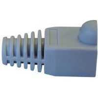 Klemko RJ45 tule 6.5mm, grijs, standaard uitvoering - schuift over connector | 183438