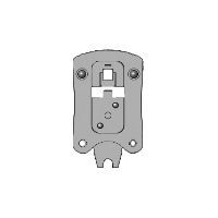 Inzetmatrijs voor RJ10 - 4 polige modulaire RJ10 stekkers, CSV10