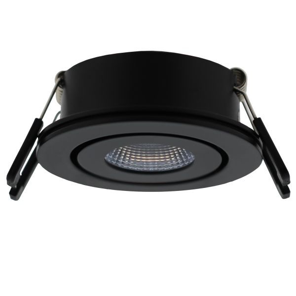 Venice COB LED spot zwart 3,1W, 350mA, 3000K IP44
