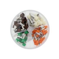 Klemko carrousel geïsoleerde adereindhulzen 4–16 mm² standaard kleur | 910200