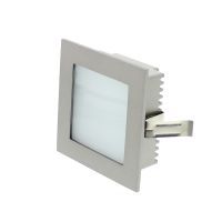 Tosca muur inbouwarmatuur 2.1W, 700mA, 3000K, diffuus