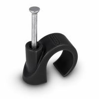Mepac spijkerclip zwart 16-19mm 100 stuks | 421345