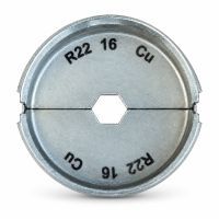 Klemko inzetmatrijs MS22 kabelschoen DIN40500 doorsnede 16mm² zeskantpersing