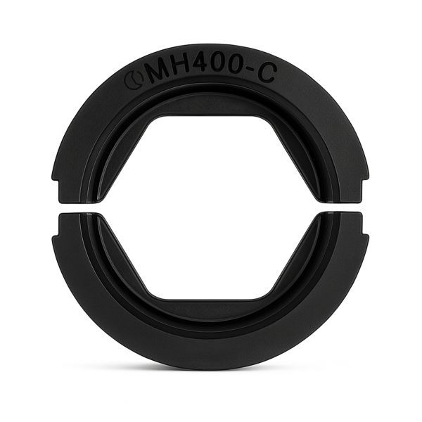 Inzetmatrijs kabelschoenen 130 kN rond 400 mm² hexagonaal