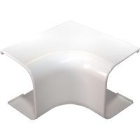 Binnenbocht 80x60mm, wit