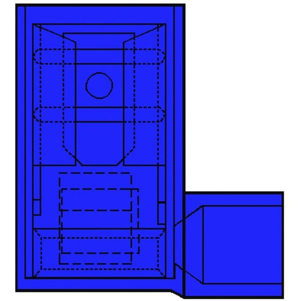 Klemko vlakstekerhuls volledig geïsoleerd 6,3x0,8mm voor 1,5-2,5 mm² | 156245
