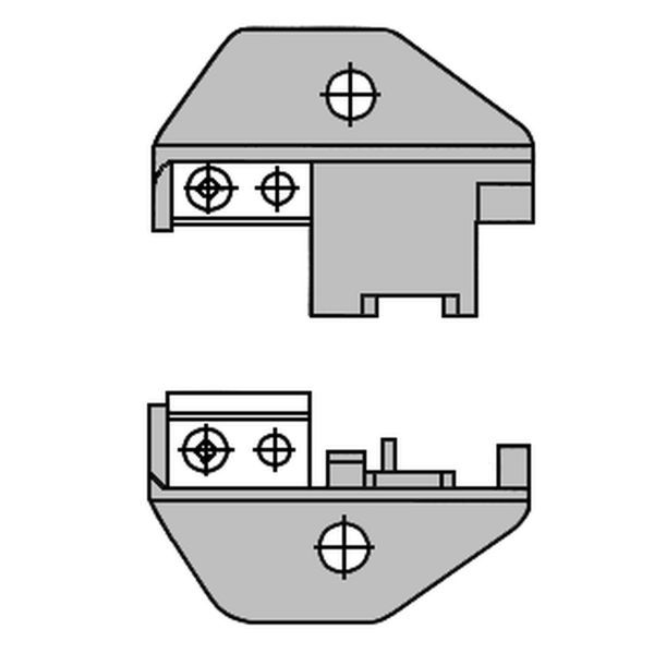 Matrijsset: Modulaire stekers RJ45 AMP