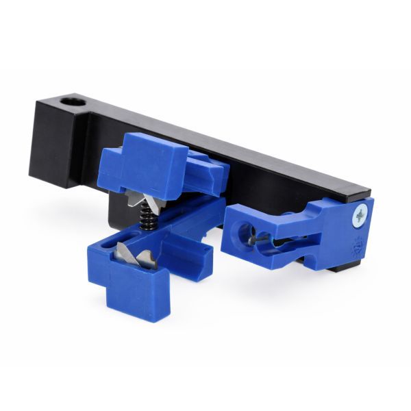 Klemko locator voor strip,- krimpmachine MC-25 2,5mm² blauw  | 901018