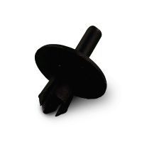 Spreidklinknagel 6mm zwart 100 stuks