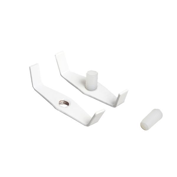 Profiel 30 klem voor montage ledstrips in het profiel, wit