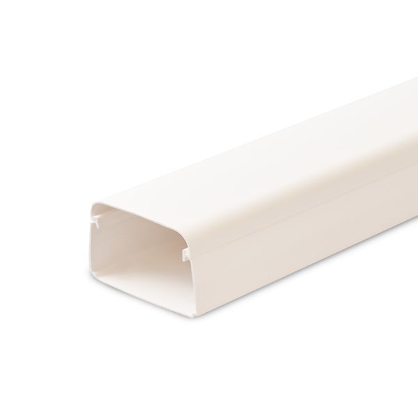 Leidingkanaal airco verpakt 78x38mm, wit, 2 mtr