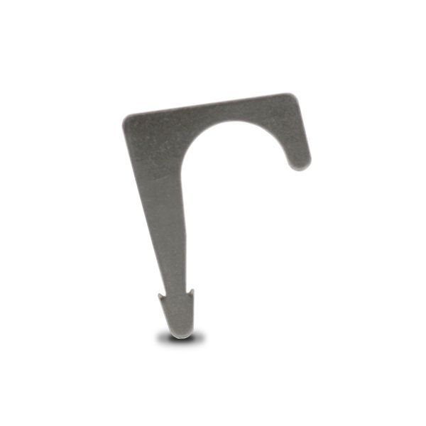 Stalen inslagbeugel blank 16-20mm - 500 stuks