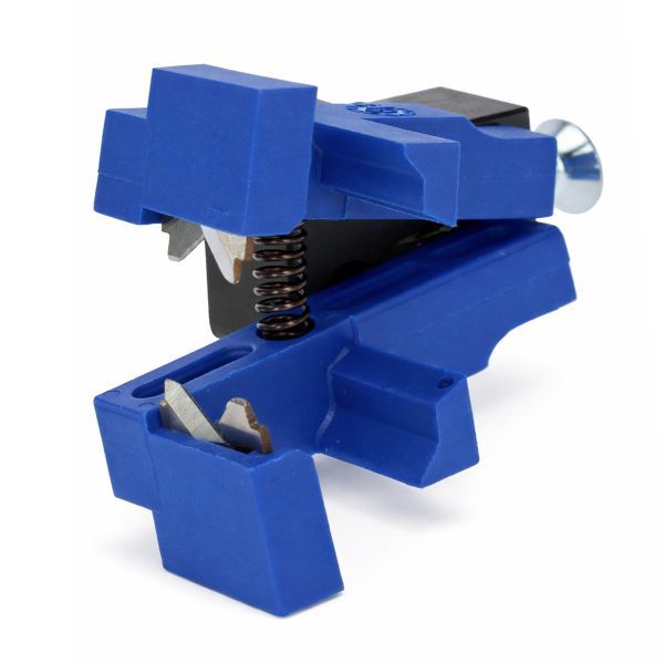 Klemko knip-stripblok voor strip,- krimpmachine MC-25 2,5mm²  blauw | 901038