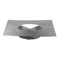 Afdekplaat INOX TWIN D100mm