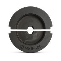 Inzetmatrijs kabelschoenen 60 kN rond, 16 mm² - DIN K8 hexagonaal