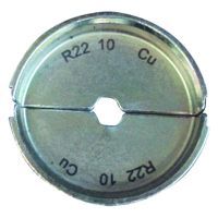 Matrijsset MS22, zeskantpersing, kabelschoen,doorsnede:10mm², DIN40500