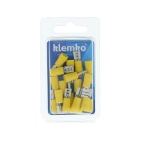 Klemko blister geïsoleerde vlakstekerhuls 6,3x0,8mm super pidg 4,0-6,0mm² PVC | 171000