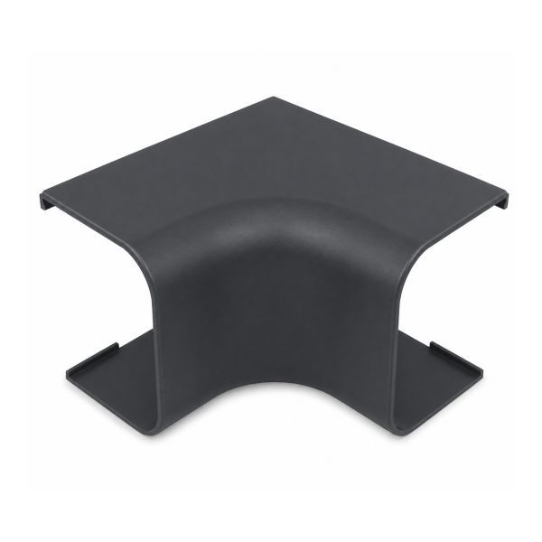 Canalit binnenbocht voor leidingkanaal airco antraciet grijs 125x75mm - 10 stuks zonder folie | 941479-B