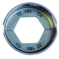 Matrijsset MS22, zeskantpersing, kabelschoen,doorsnede:185mm²,DIN46235