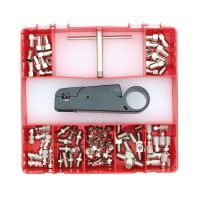 Klemko assortiment F-connectoren met audio- en videoaansluitingen | 910065