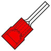 Klemko pensteker P12 geïsoleerd voor 0,5-1,5 mm² SuperPidg | 156650