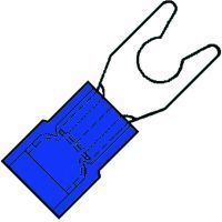 Klemko klemvorkkabelschoen M4 geïsoleerd voor 1,5-2,5 mm² SuperPidg | 156620