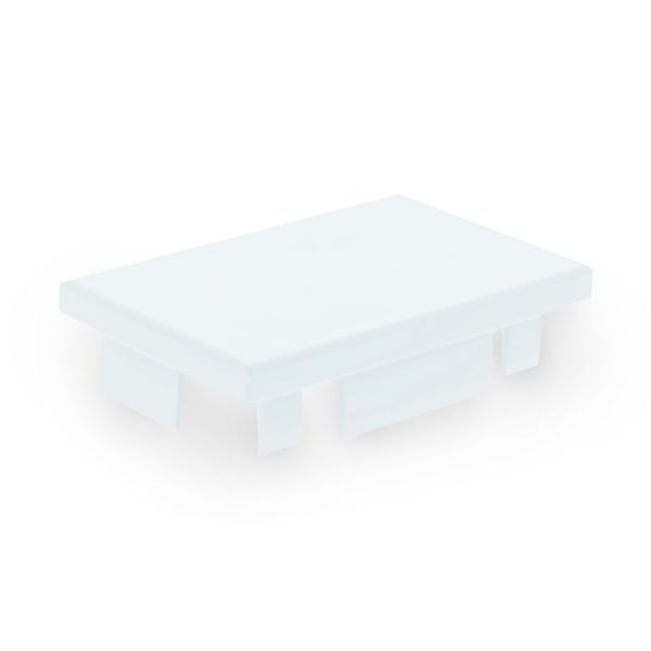 Eindstuk 60x60mm wit