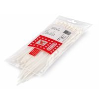 Mepac bundelband met stalen lip 360x7,5mm transparant 100 stuks | 453198