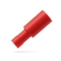 Klemko rondstekerhuls geïsoleerd 4mm voor draad 0,5-1,5 mm² | 156160