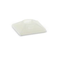 Plakzadel 19x19mm transparant 100 stuks