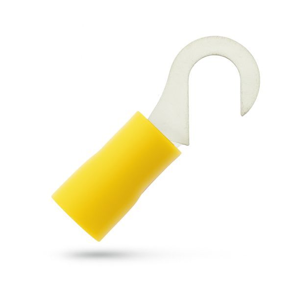 Klemko haakkabelschoen geïsoleerd M5 voor draad 4,0-6,0 mm² PVC | 101140