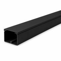 Canalit M5 kabelkanaal 60x60mm zwart