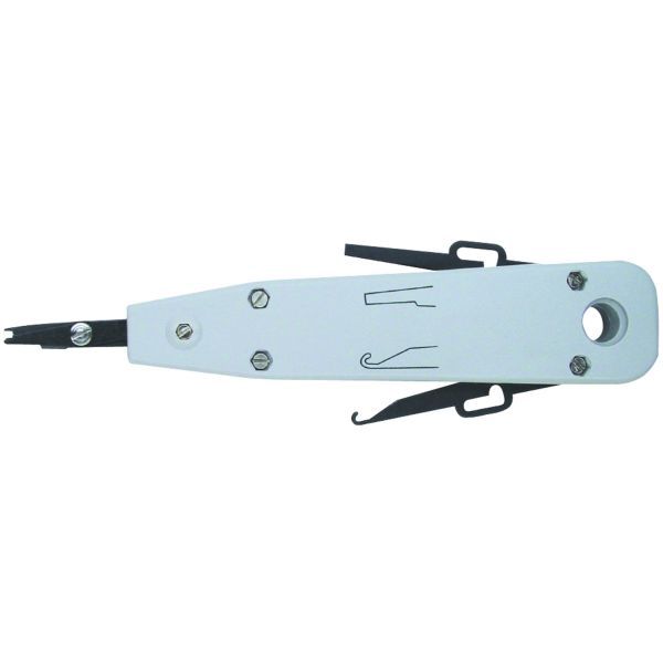 Punch down tool met schaar voor type Krone LSA +