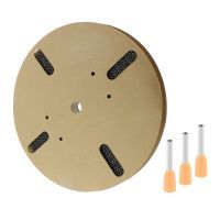 Klemko geïsoleerde adereindhuls oranje 0,5 mm² penlengte 8mm in afwijkende kleur op spoel 4000 stuks | 728460