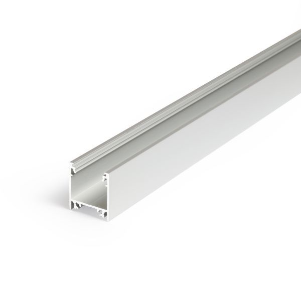 Profiel 20, opbouw, grijs, 2 meter