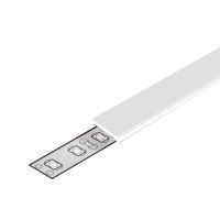 Profiel afdekking C2 klik, opaal, 1 meter voor Prof 10 op- en inbouw