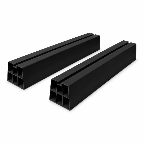 Canalit opstelbalken kunststof 1000x90x80 zwart | 943204