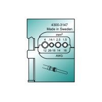 Klemko inzetmatrijs MTF contactpennen (Harting) 0,14 - 4 mm² | 930674