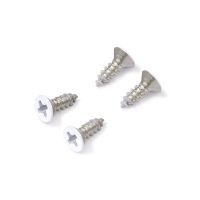 Eindkapschroeven voor Profiel 20, wit