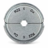 Klemko inzetmatrijs MS22 kabelschoen DIN40500 doorsnede 6mm² zeskantpersing
