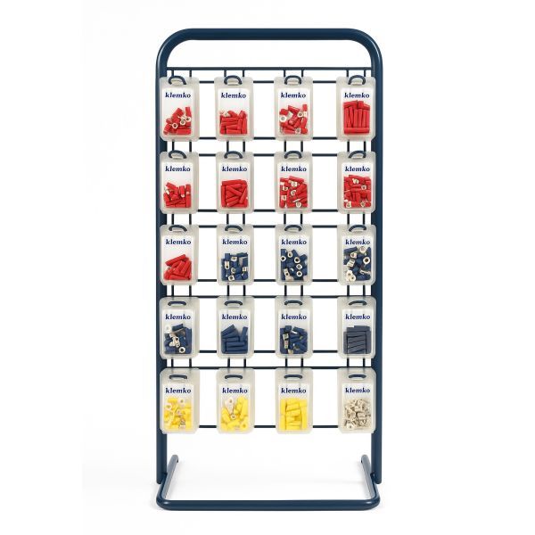 Klemko assortiment verkooprek met geïsoleerde kabelschoenen verpakt | 910110