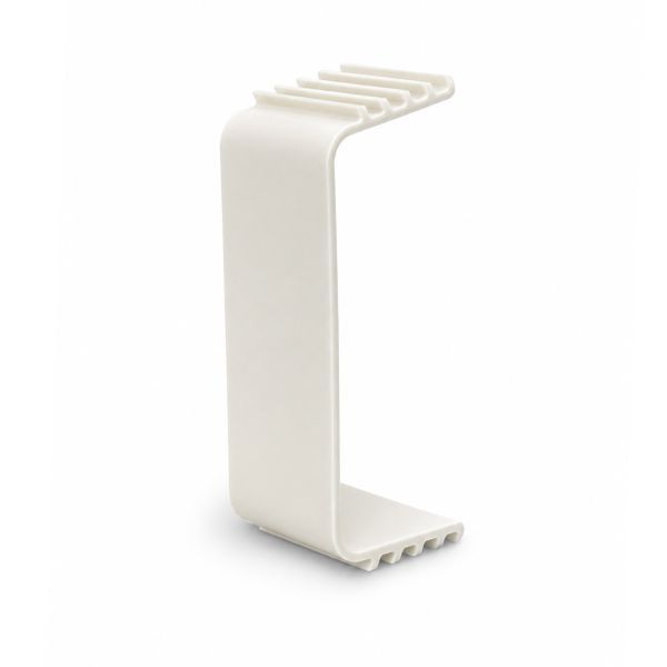 Canalit klikbeugel voor bevestigen en koppelen van leidingkanaal airco 140x90mm wit | 941180