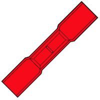 Waterdichte Föhnstootverbinder voor 0,5-1,5 mm²