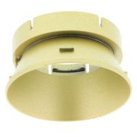 Ronde inzet reflector 60mm, goud