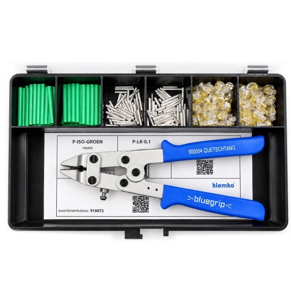 Klemko assortiment PTT-las en isolatiekokers en 2-polige UY-connectoren | 910072