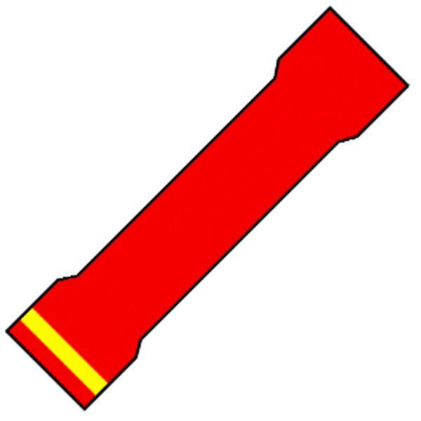 Geïsoleerde Reduceerstootverbinder voor draad 10,0-6,0 mm²