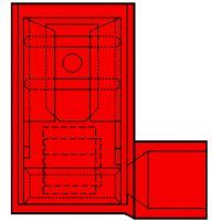 Vol.Geïsol. Vlakstekerhuls 6,3x0,8mm voor 0,5-1,5 mm², PVC, haaks