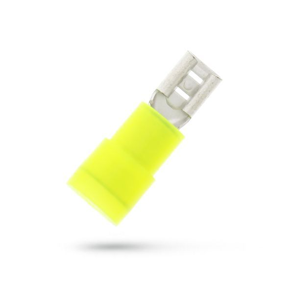 Nylon Geïsoleerde Vlakstekerhuls 4,8x0,5mm voor 4,0-6,0 mm²